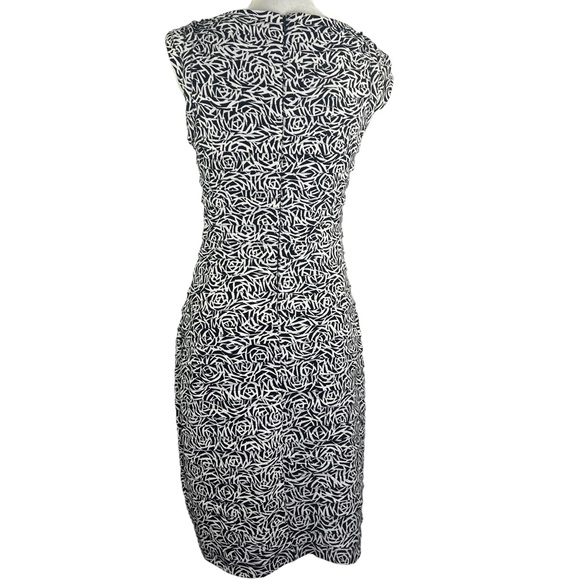 London Times Sleeveless Ruffle Dress Size 10 - Picture 3 of 8